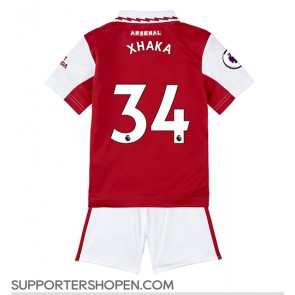 Arsenal Granit Xhaka #34 Hemmatröja Barn 2022-23 Kortärmad (+ korta byxor)